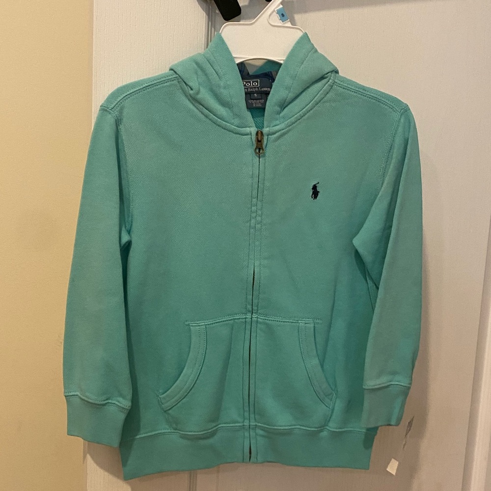 Polo Kids Zip Up Hoodie